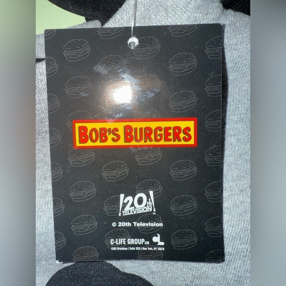 Bob's Burgers Grey Graphic Men's Short Sleeve Tee - Size Small - Picture 5 of 7